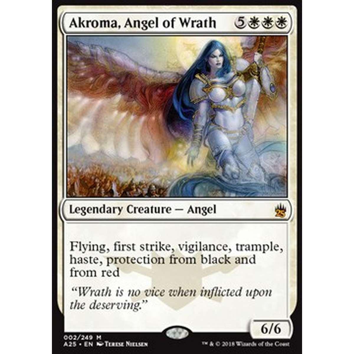 Akroma, Angel of Wrath - Akroma, Angel of Wrath - [A25] [NM]