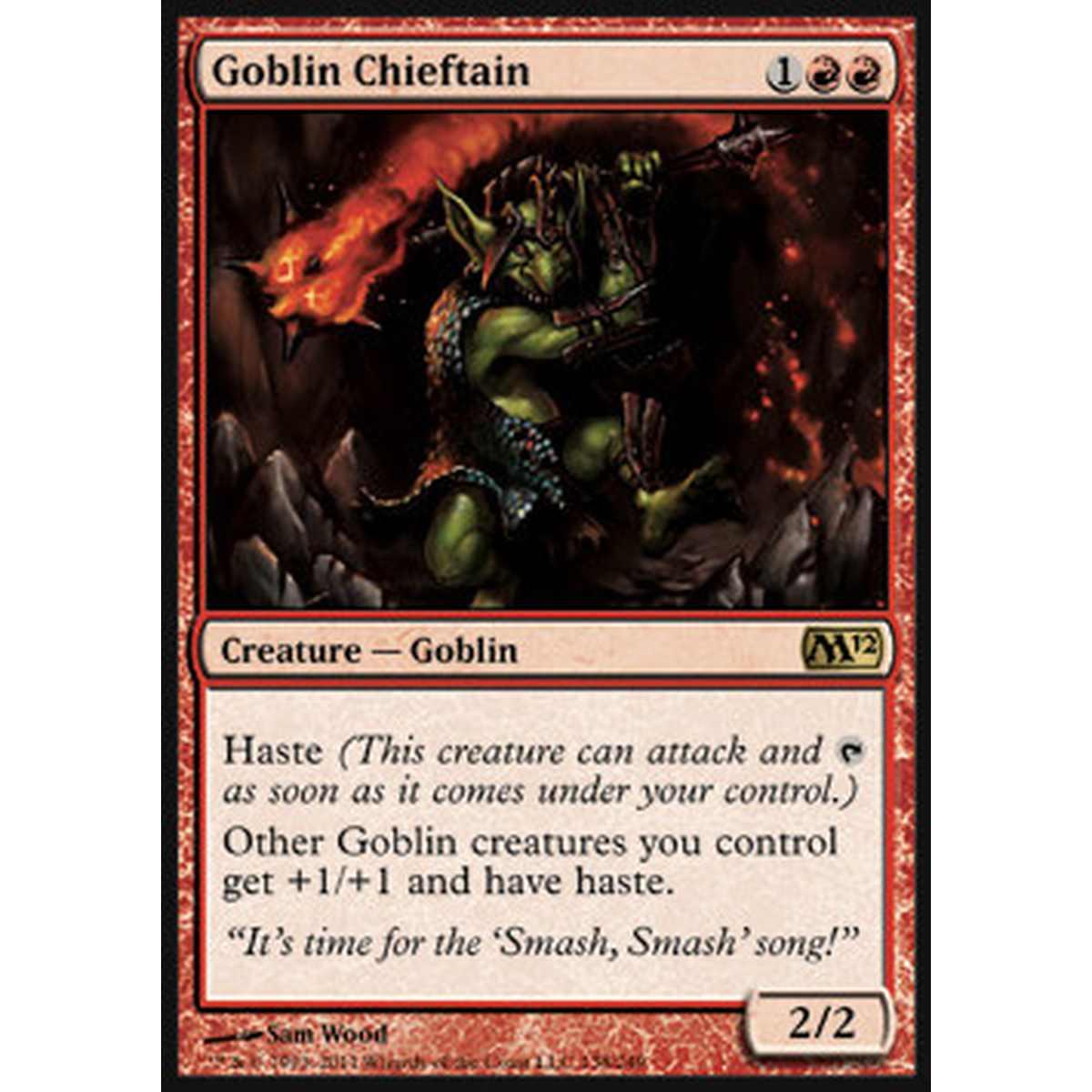 Goblin Chieftain - Goblin Chieftain - [M12] [EX]