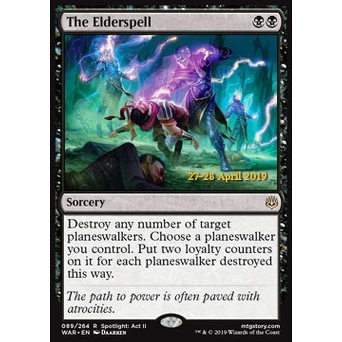 The Elderspell - L'Incantesimo dell'Antico - [XWAR] [NM] [Foil]