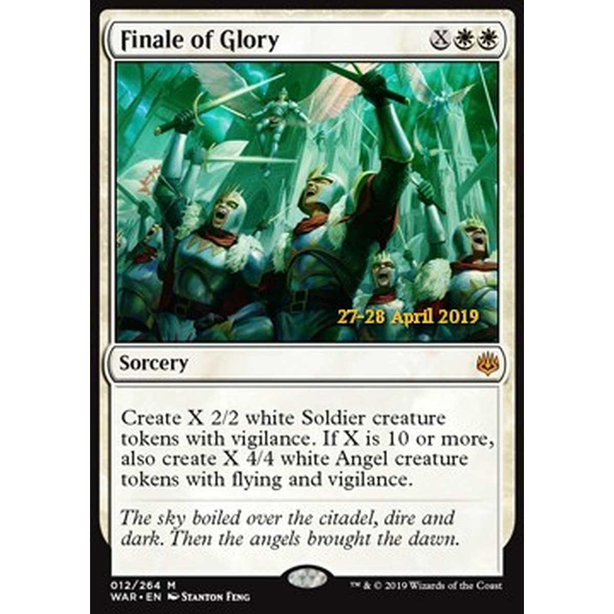 Finale of Glory - Finale di Gloria - [XWAR] [NM] [Foil]