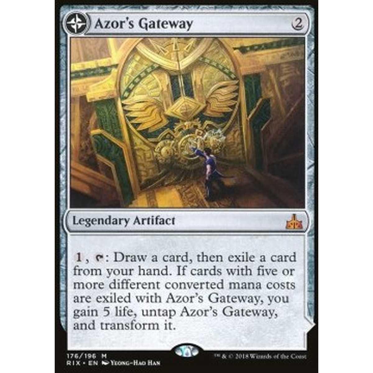 Azor's Gateway // Sanctum of the Sun - Azor's Gateway // Sanctum of the Sun - [RIX] [NM]