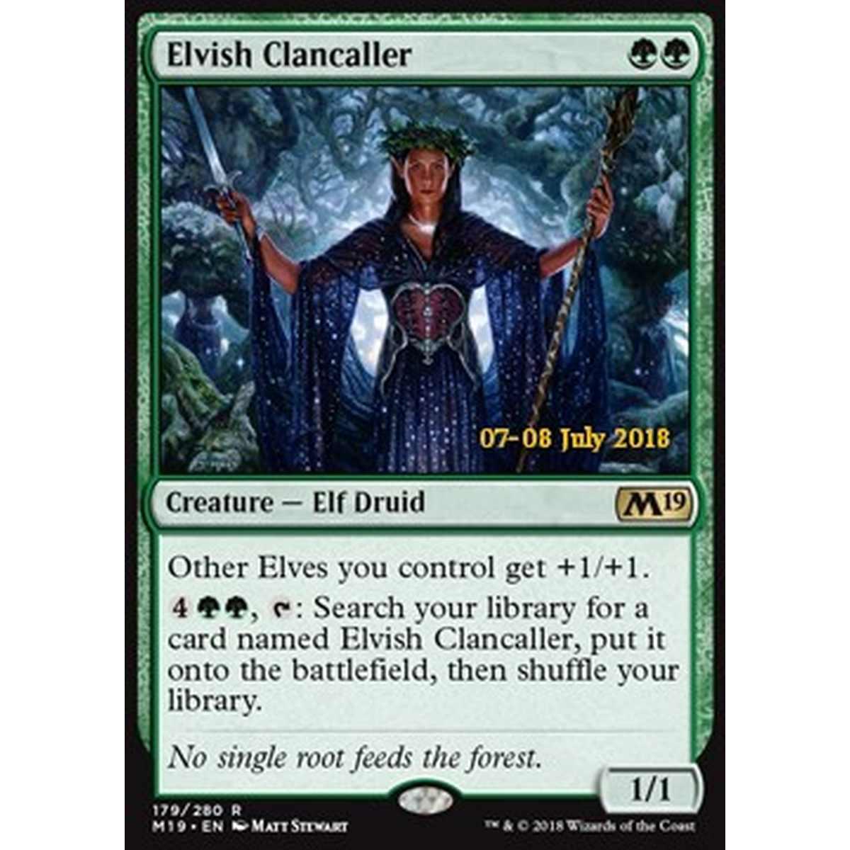Elvish Clancaller - Convocaclan Elfica - [PM19] [NM] [Foil]