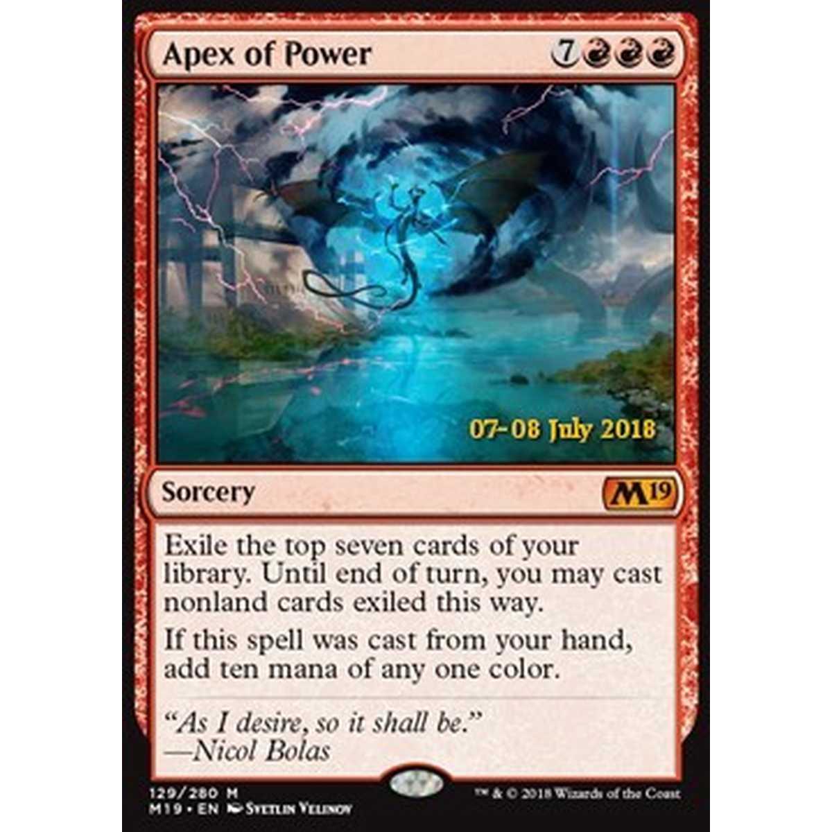 Apex of Power - Apice del Potere - [PM19] [NM] [Foil]