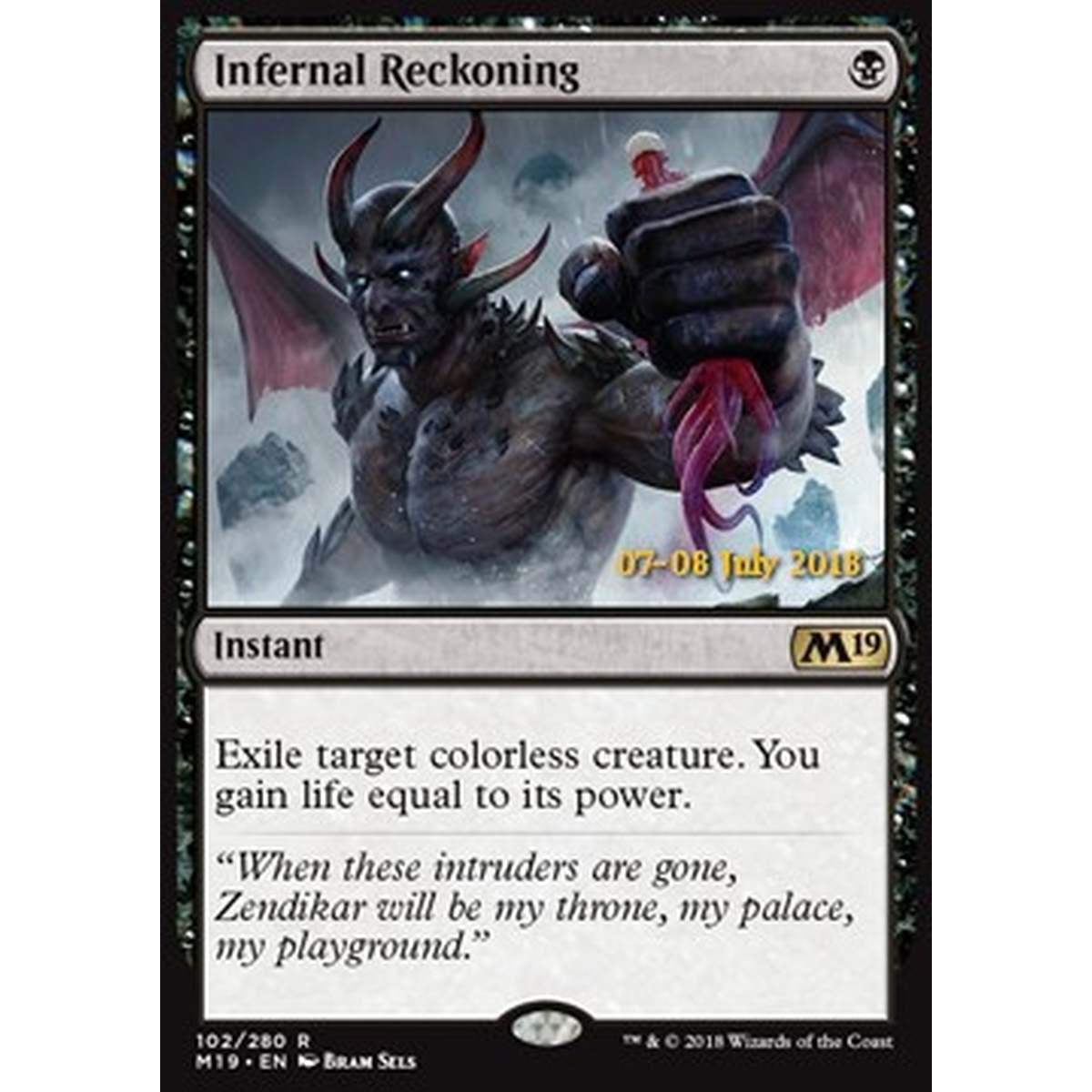 Infernal Reckoning - Resa dei Conti Infernale - [PM19] [NM] [Foil]