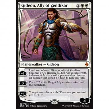 Gideon, Ally of Zendikar - Gideon, Alleato di Zendikar - [BFZ] [EX]