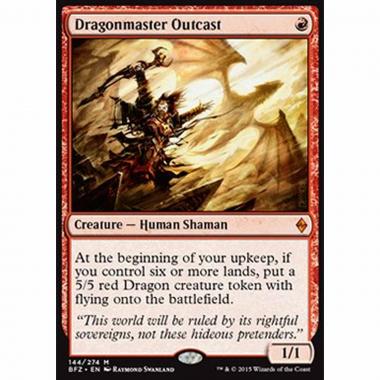 Dragonmaster Outcast - Dragoniere Reietto - [BFZ] [NM] [Foil]