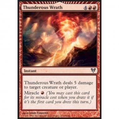 Thunderous Wrath - Collera Tonante - [AVR] [NM] [Foil]