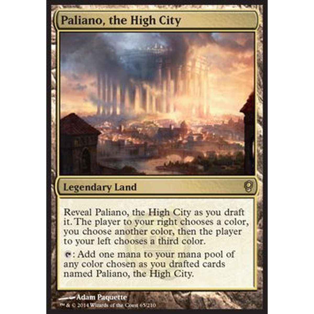 Paliano, the High City - Paliano, the High City - [CNS] [NM] [Foil]