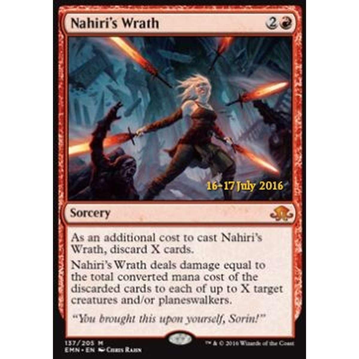 Nahiri's Wrath - Ira di Nahiri - [EMNP] [NM] [Foil]