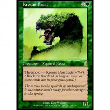 Krosan Beast - Bestia di Krosa - [ODY] [GD]
