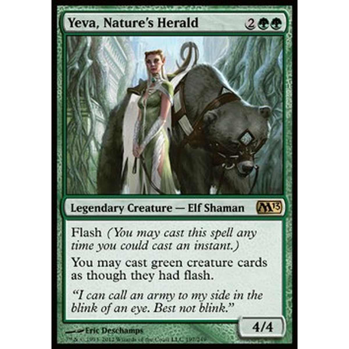 Yeva, Nature's Herald - Yeva, Messaggera della Natura - [M13] [NM] [Foil]