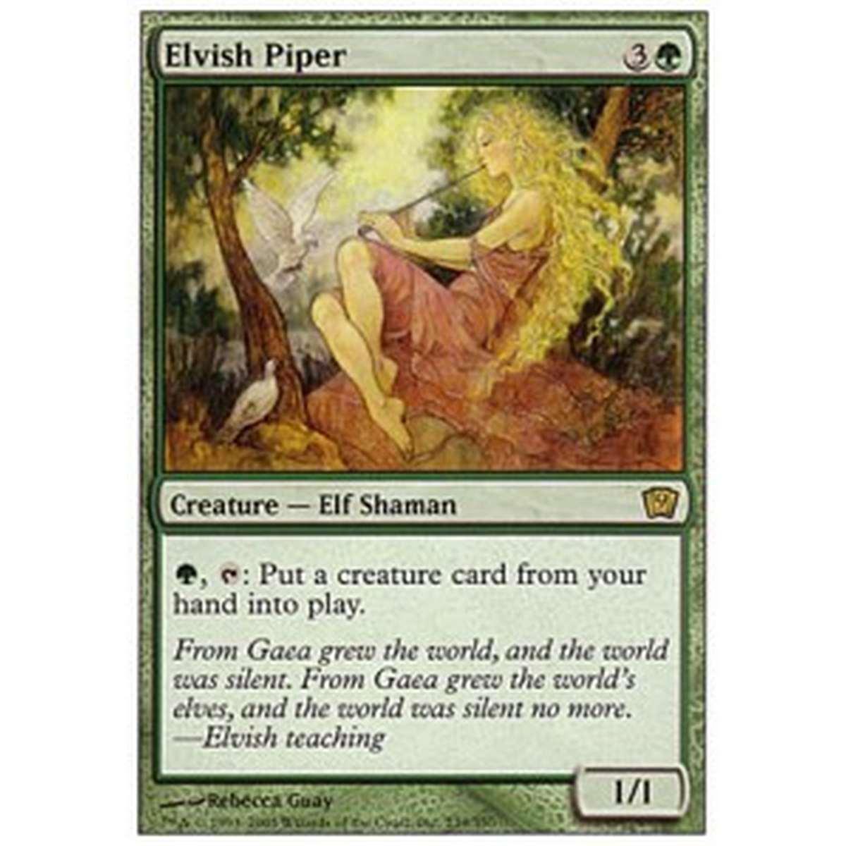Elvish Piper - Pifferaio Elfico - [9ED] [EX]