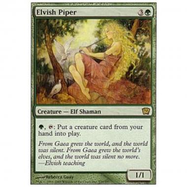 Elvish Piper - Pifferaio Elfico - [9ED] [EX]