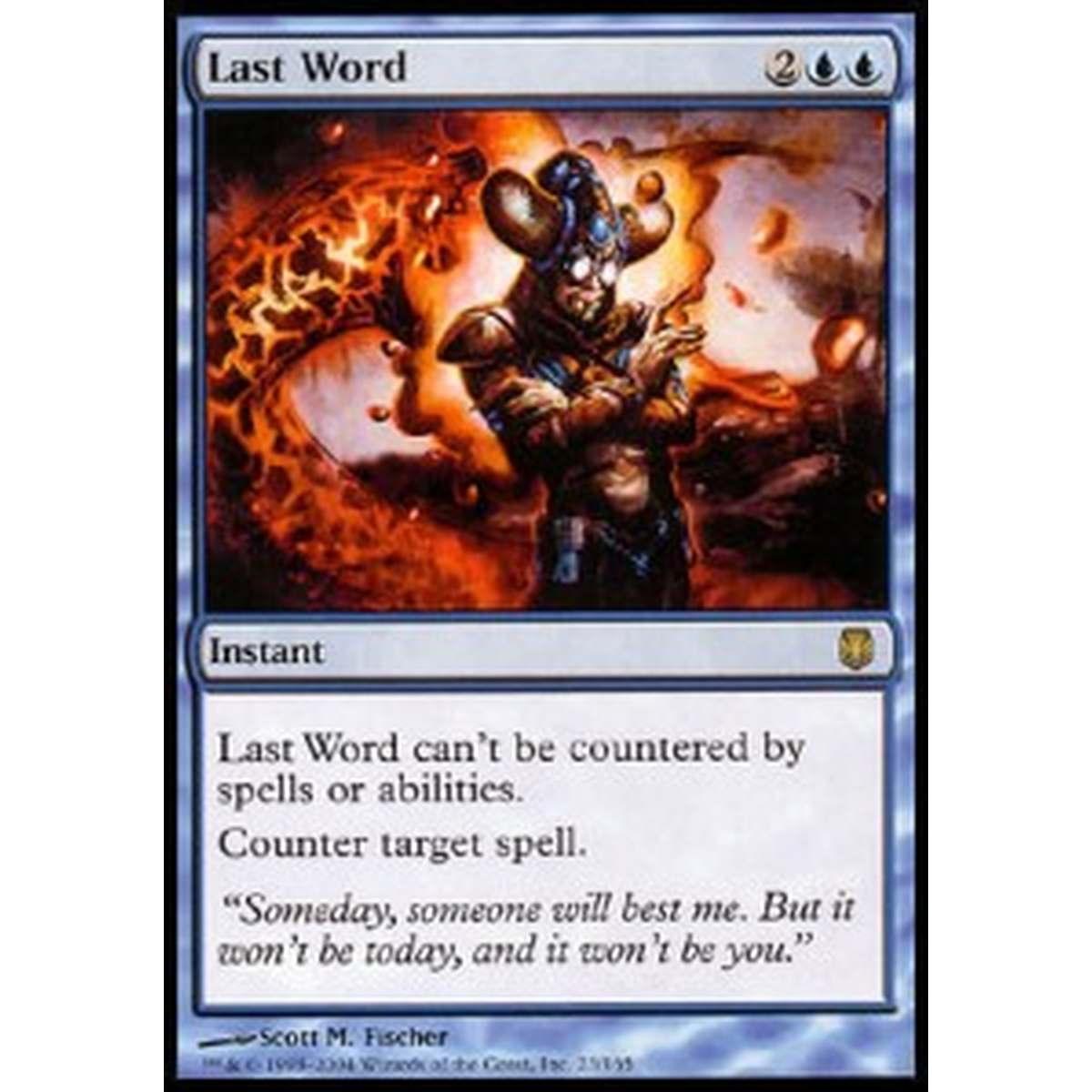 Last Word - Ultime Parole - [DST] [EX] [Foil]