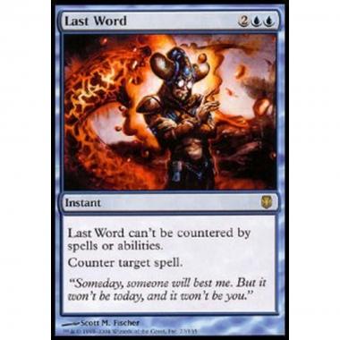 Last Word - Ultime Parole - [DST] [EX] [Foil]