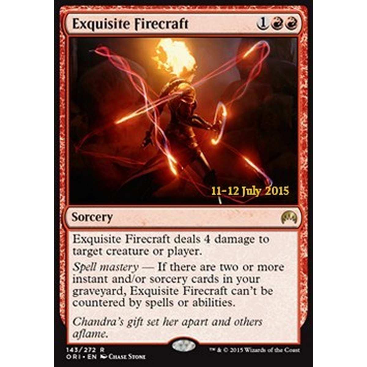 Exquisite Firecraft - Piroarte Raffinata - [PORI] [NM] [Foil]