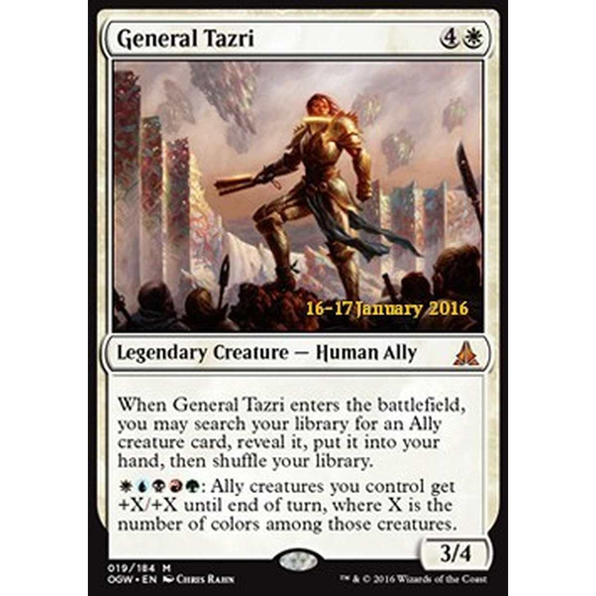 General Tazri - Generale Tazri - [POGW] [NM] [Foil]
