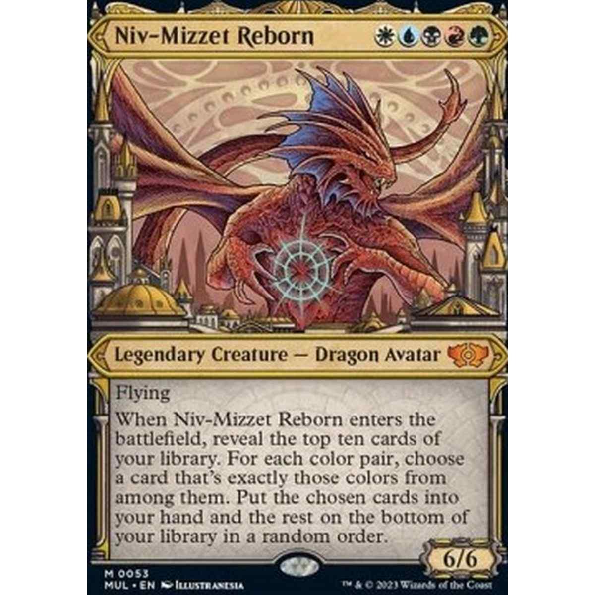Niv-Mizzet Reborn (V.1) - Niv-Mizzet Reborn (V.1) - [MUL] [NM]