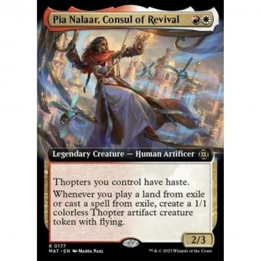Pia Nalaar, Consul of Revival (V.3) - Pia Nalaar, Consul of Revival (V.3) - [XMAT] [NM] [Foil]