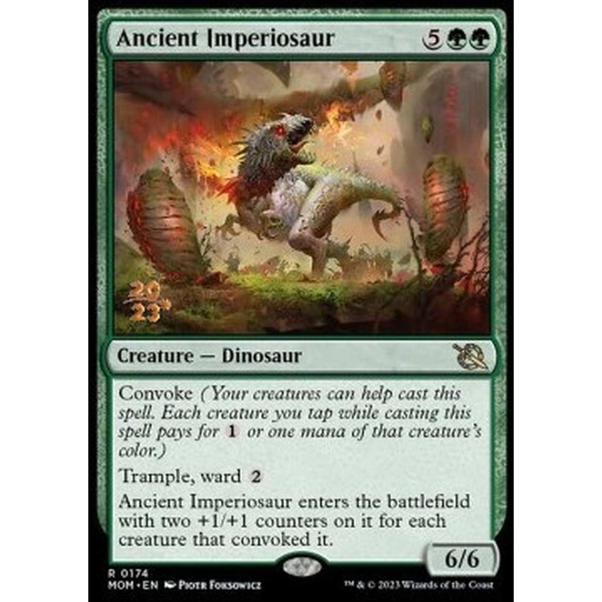 Ancient Imperiosaur (V.1) - Imperiosauro Antico (V.1) - [PMOM] [NM] [Foil]