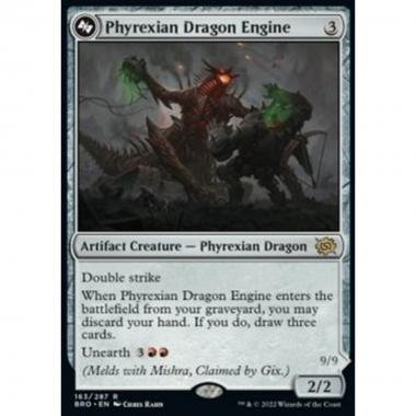 Phyrexian Dragon Engine // Mishra, Lost to Phyrexia - Phyrexian Dragon Engine // Mishra, Lost to Phyrexia - [BRO] [NM] [Foil]