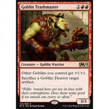 Goblin Trashmaster - Goblin Trashmaster - [M19] [EX]