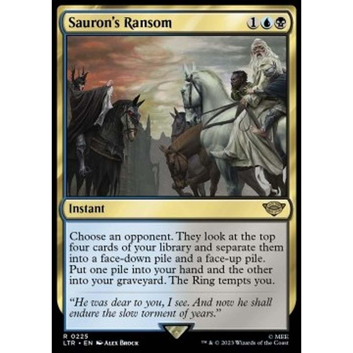 Sauron's Ransom - Sauron's Ransom - [LTR] [NM] [Foil]