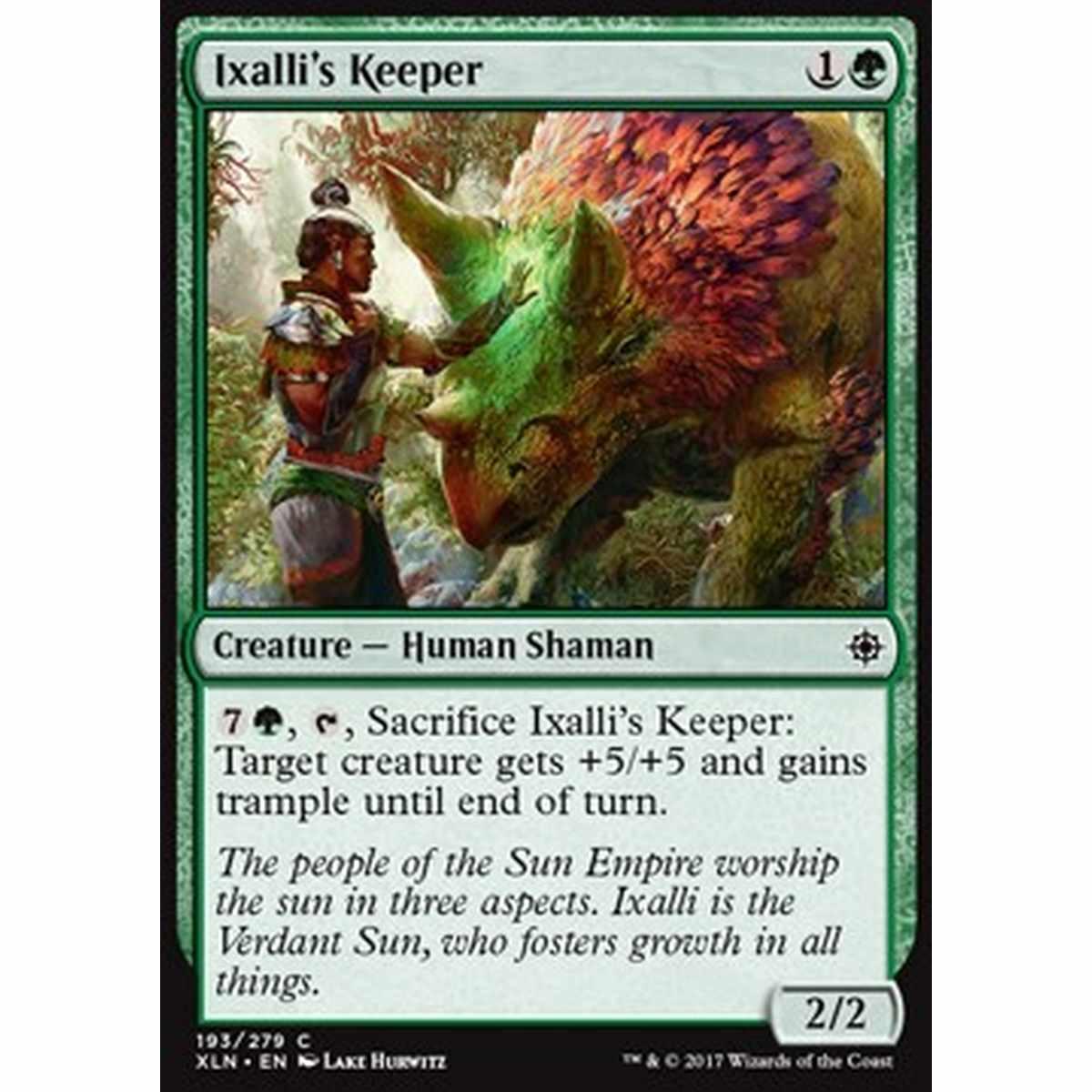 Ixalli's Keeper - Guardiano di Ixalli - [XLN] [NM]