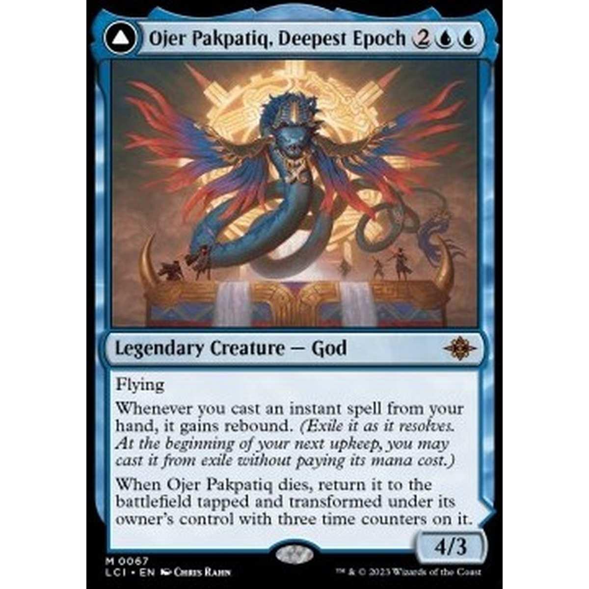 Ojer Pakpatiq, Deepest Epoch // Temple of Cyclical Time - Ojer Pakpatiq, Deepest Epoch // Temple of Cyclical Time - [LCI] [NM]