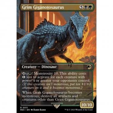 Grim Giganotosaurus (V.1) - Grim Giganotosaurus (V.1) - [REX] [NM]
