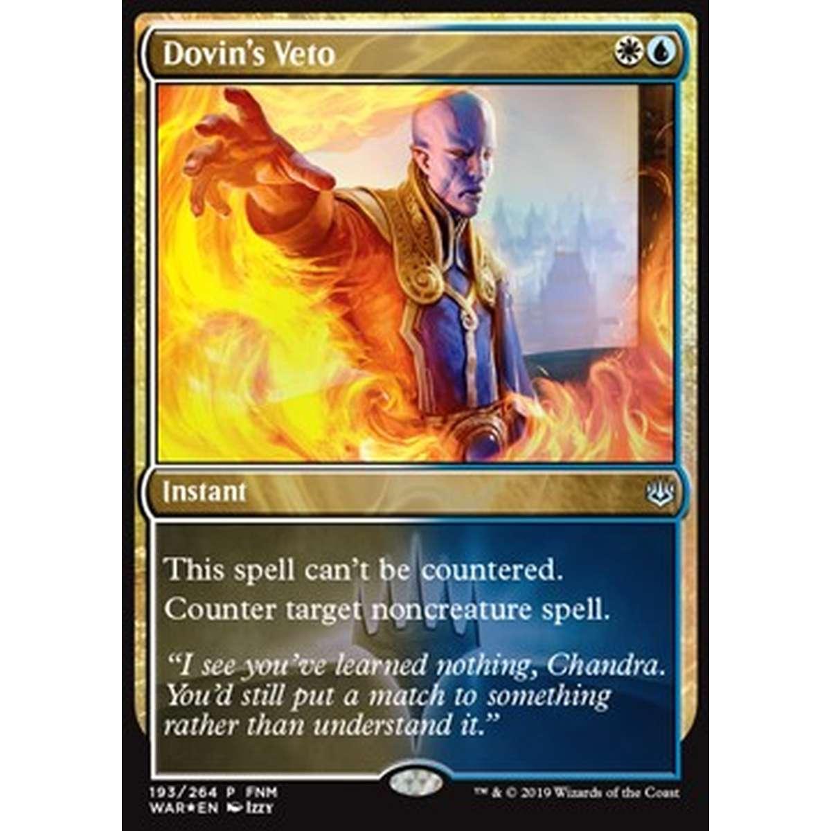 Dovin's Veto - Veto di Dovin - [FNM] [NM] [Foil]