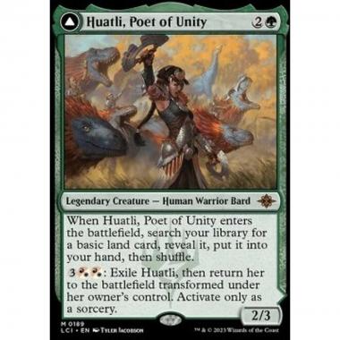 Huatli, Poet of Unity // Roar of the Fifth People - Huatli, Poet of Unity // Roar of the Fifth People - [LCI] [NM] [Foil]
