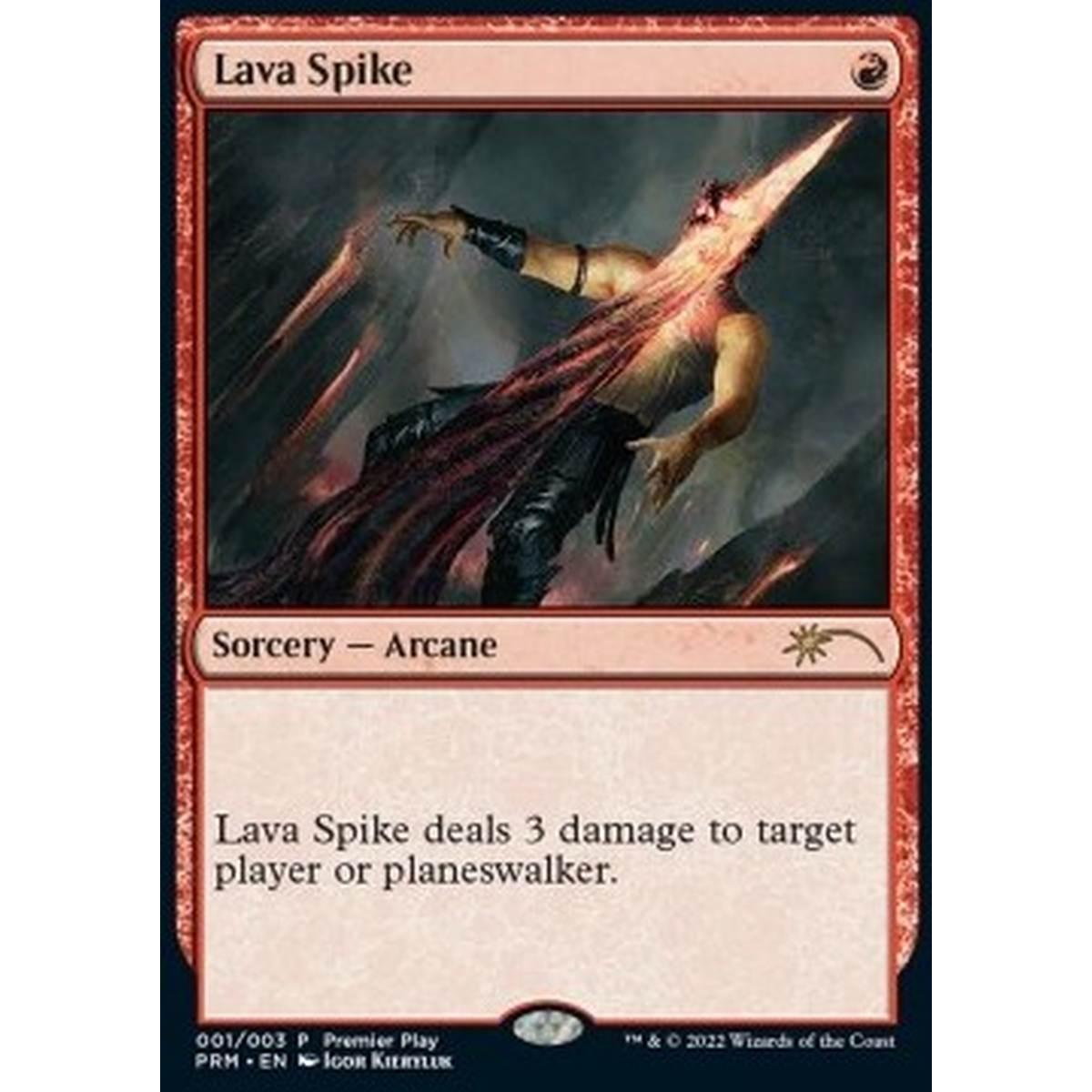 Lava Spike - Lava Spike - [DCI] [NM] [Foil]
