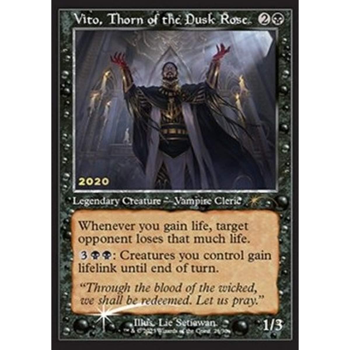 Vito, Thorn of the Dusk Rose - Vito, Thorn of the Dusk Rose - [30C] [NM] [Foil]