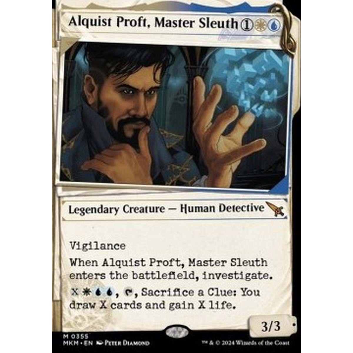 Alquist Proft, Master Sleuth (V.1) - Alquist Proft, Master Sleuth (V.1) - [XMKM] [NM]