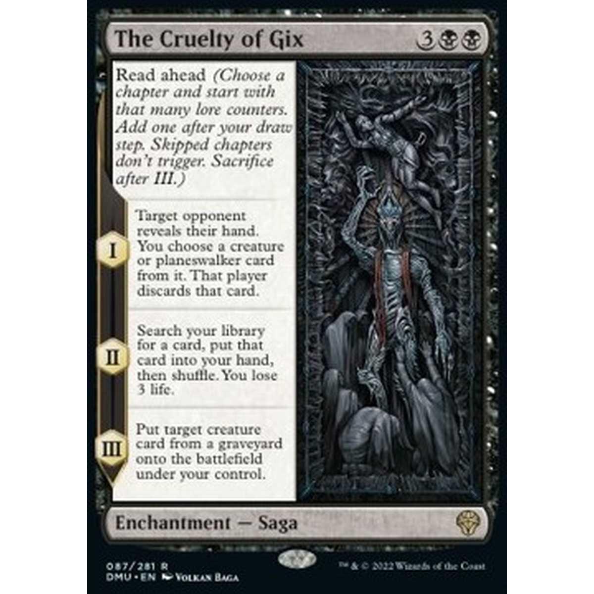 The Cruelty of Gix - The Cruelty of Gix - [DMU] [NM]