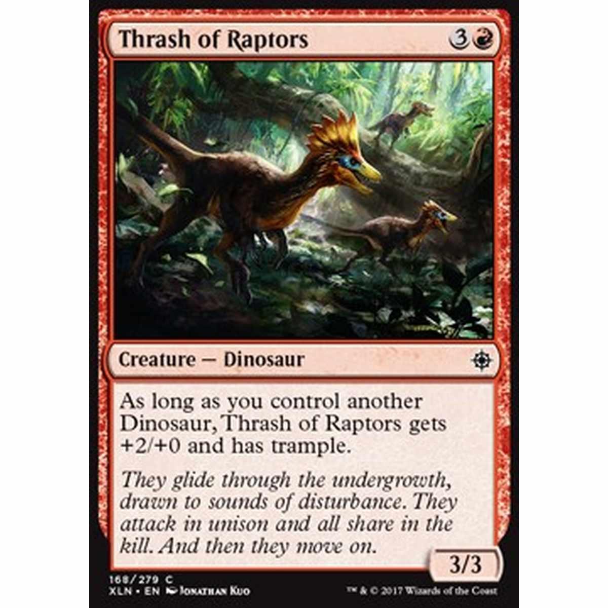 Thrash of Raptors - Branco di Raptor - [XLN] [NM]