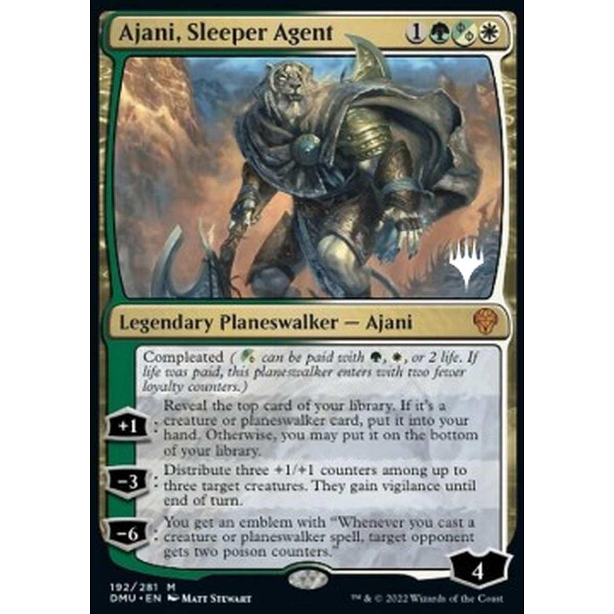 Ajani, Sleeper Agent (V.2) - Ajani, Agente Dormiente (V.2) - [PDMU] [NM]