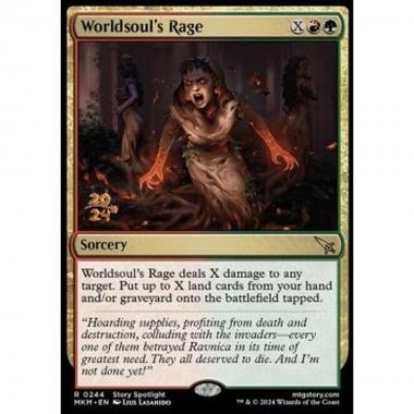Worldsoul's Rage (V.1) - Furia dell'Anima del Mondo (V.1) - [PMKM] [NM] [Foil]