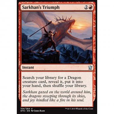 Sarkhan's Triumph - Sarkhan's Triumph - [DTK] [EX]