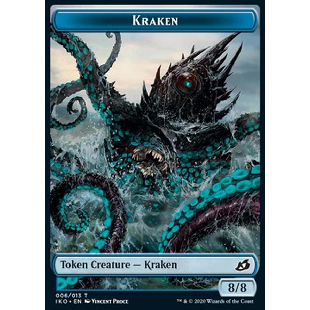 Kraken Token (Blue 8/8) - Kraken Token (Blue 8/8) - [XIKO] [EX]