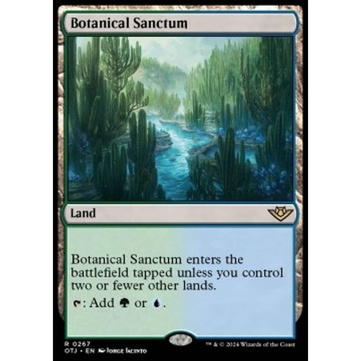 Botanical Sanctum - Botanical Sanctum - [OTJ] [NM] [Foil]