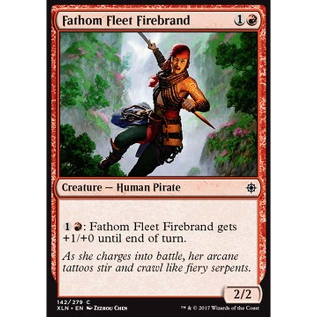 Fathom Fleet Firebrand - Aizzatrice della Flotta Abissale - [XLN] [NM]