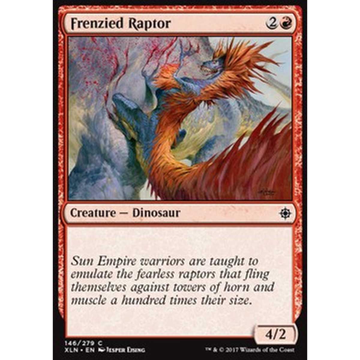 Frenzied Raptor - Raptor Frenetico - [XLN] [NM]