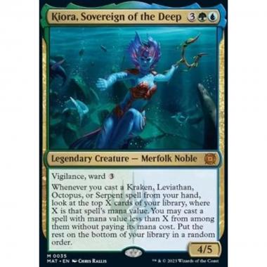 Kiora, Sovereign of the Deep - Kiora, Sovereign of the Deep - [MAT] [NM] [Foil]