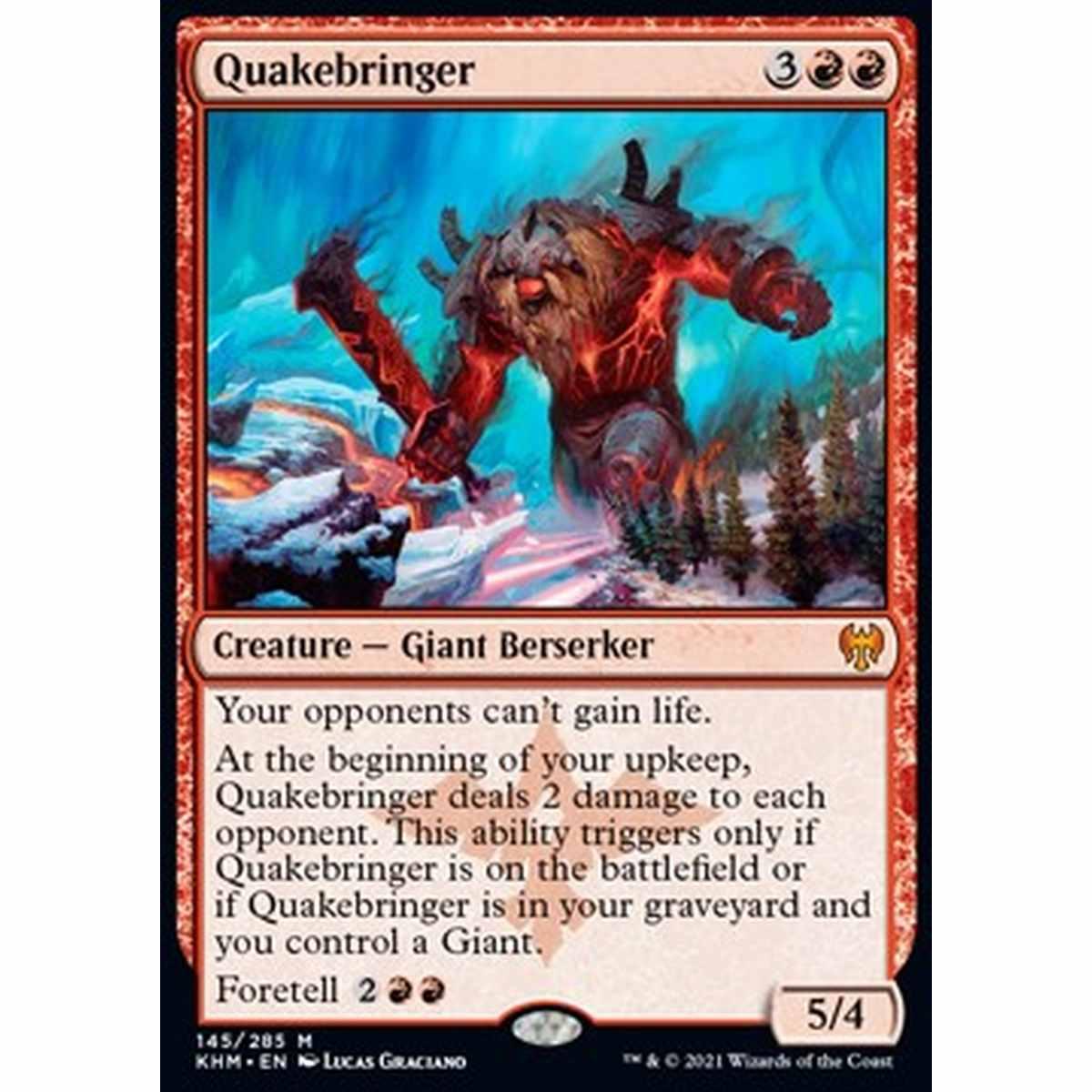 Quakebringer - Latore di Terremoti - [KHM] [NM]