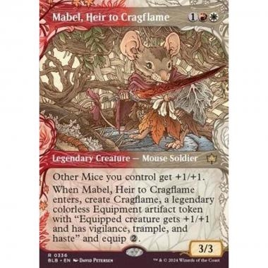 Mabel, Heir to Cragflame (V.1) - Mabel, Heir to Cragflame (V.1) - [XBLB] [NM] [Foil]