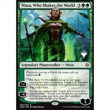 Nissa, Who Shakes the World - Nissa, Che Scuote il Mondo - [PELD] [NM] [Foil]