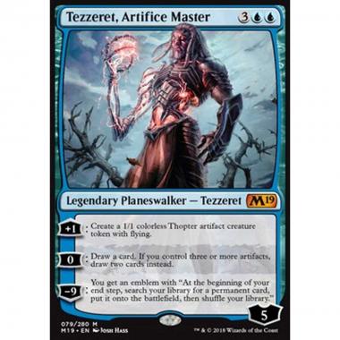 Tezzeret, Artifice Master - Tezzeret, Artifice Master - [M19] [NM]