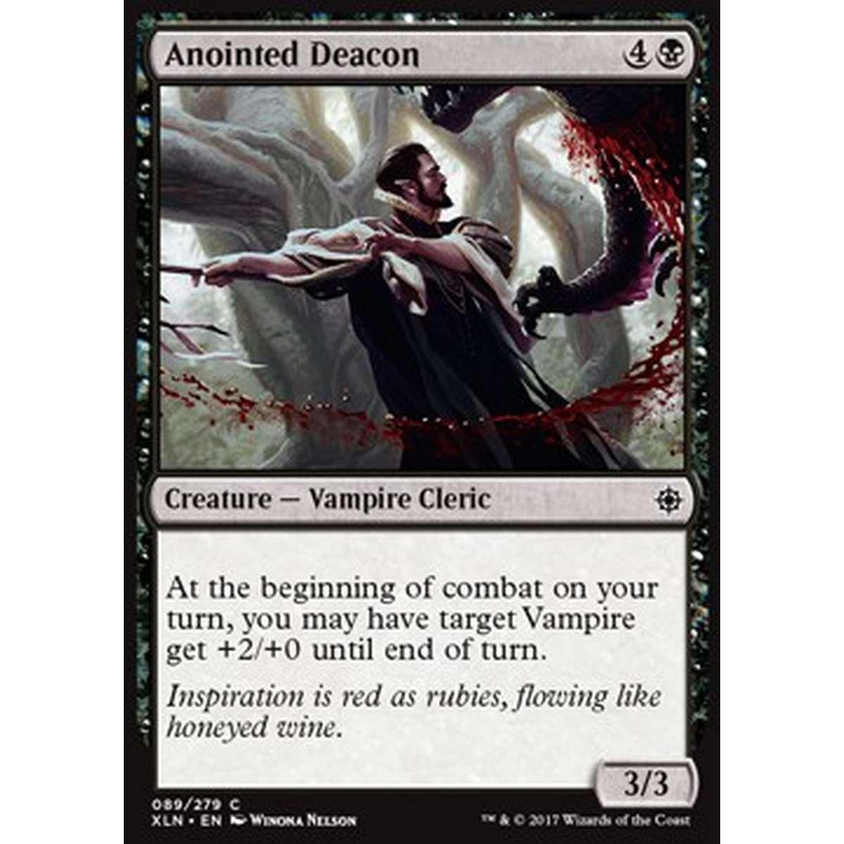 Anointed Deacon - Diacono Consacrato - [XLN] [NM]